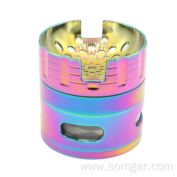 Zinc alloy 63mm hand metal herb smoke tobacco